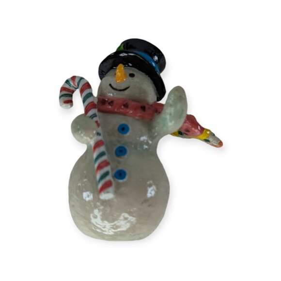 Carlton Cards Heirloom 2004 "Snowtime Like the Holidays" Snowman Series Ornament - Picture 7 of 14